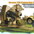 German 2cm Flakvierling 38 Carriage Trailer - BRONCO CB35057