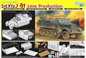 Sd.Kfz.7 8t Pozdní výroba - DRAGON 6562