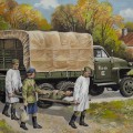 Studebaker US6 with Soviet Medical Personnel - ICM 35513
