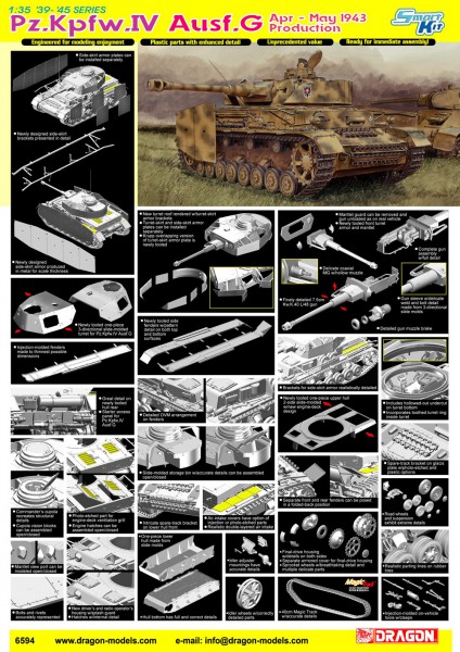 Pz.Kpfw.IV Ausf.G - ZMAJ 6594