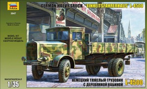 L-4500 S EINHEITSKABINE (NEMAČKI KAMION) - Zvezda 3647