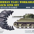 Sherman T54E1 Schůdná sada stop - BRONCO AB3546