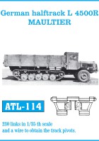 Niemiecki halftrack L 4500R MAULTIER - FRIULMODEL ATL-114