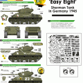 Décalcomanies US M4A3E8 'Easy Eight' in Germany 1945 - BISON BD-35137