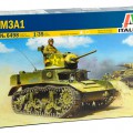 Light Tank M3A1 - ITALERI 6498