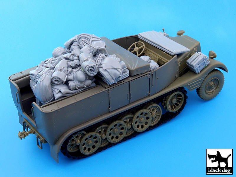 Sd.Kfz.11 tilbehør sett - Black Dog T35052