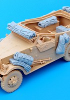 US M3 Scout Bil tilbehør sett - Black Dog T35049