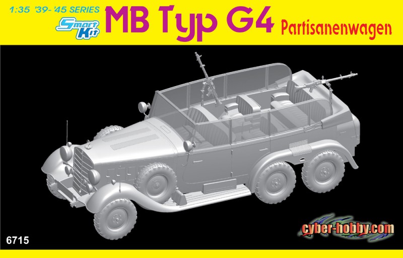 MB Typ G4 Partisanenwagen - Cyber Hobby 6715