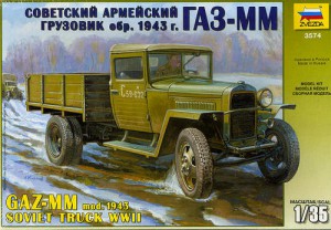 GAZ-MM lastebil - Zvezda 3574