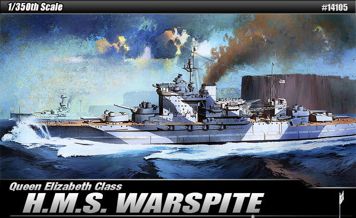 H.M.S. WARSPITE - ACADEMY 14105 - ネットマケット