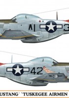 P-51D Mustang Tuskegee Airmen Limited Edition - Hasegawa 01991