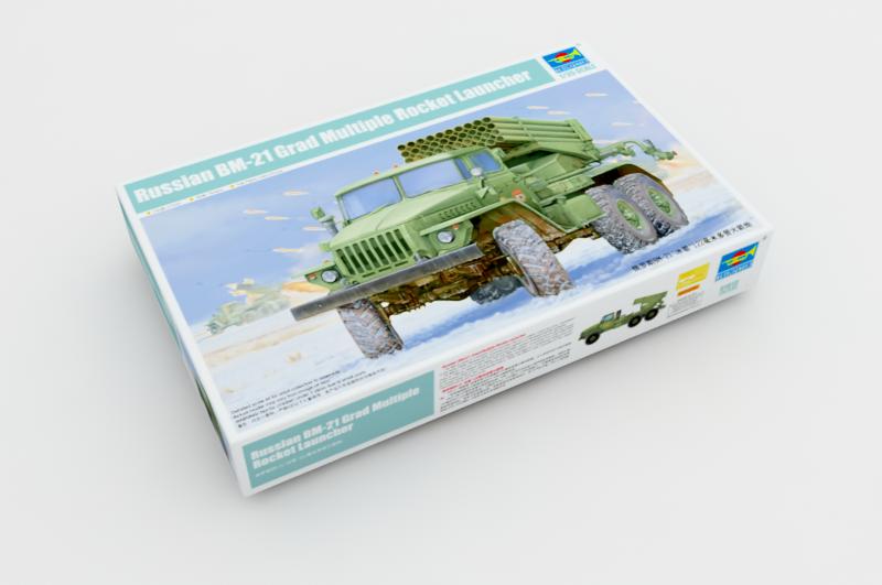Orosz BM-21 Grad többszörös rakétavető - Trombitás 01013