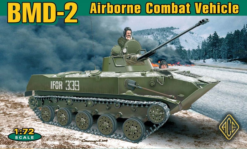 BMD-2 - Boevaya Mashina Desanta (Airborne Combat Vehicle) - Ace Modelos 72115