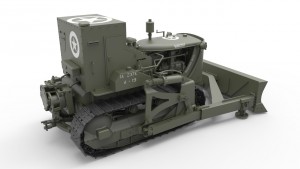 AMERICKÝ OBRNENÝ BULDOZÉR - MiniArt 35188