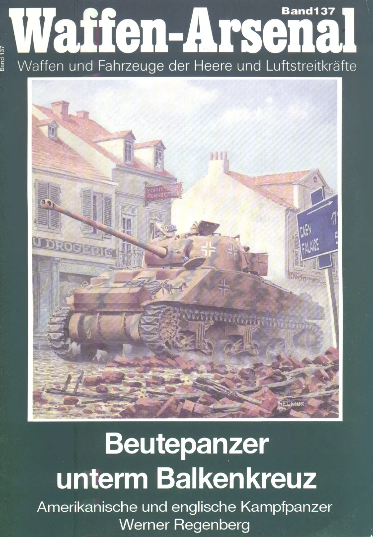 Waffen-Arsenal 137 - Captured tanks under the beam cross - American and English main battle tanks
