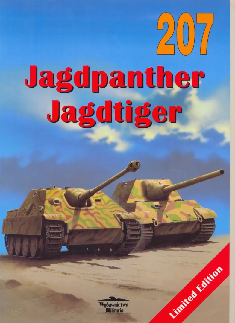 Wydawnictwo Militaria 207 Jagdpanther Jagdtiger