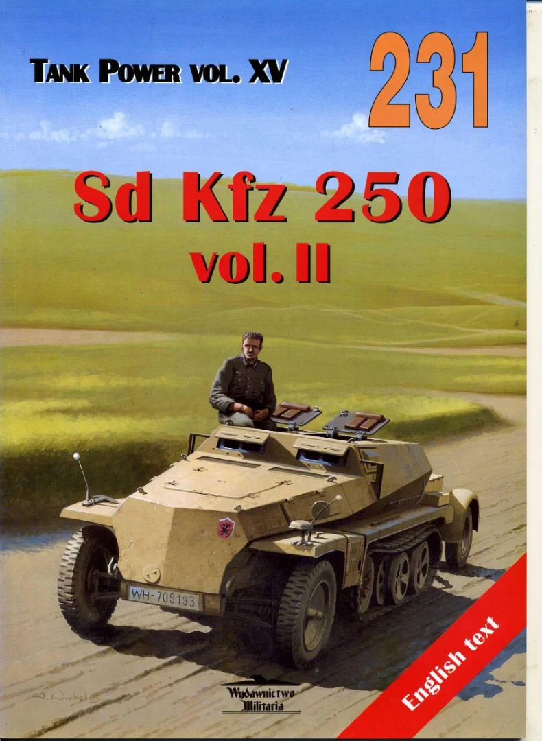 Wydawnictwo Militaria 231 SdKfz 250
