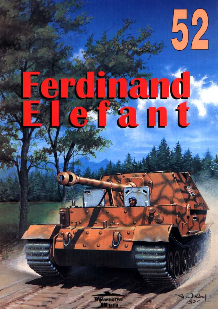 Wydawnictwo Militaria 52 Фердинанд - Слон