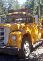 国际收割机负载塔消防车