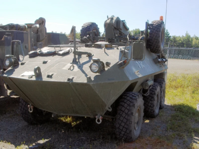 Canadian AVGP Husky Recovery Vehicle