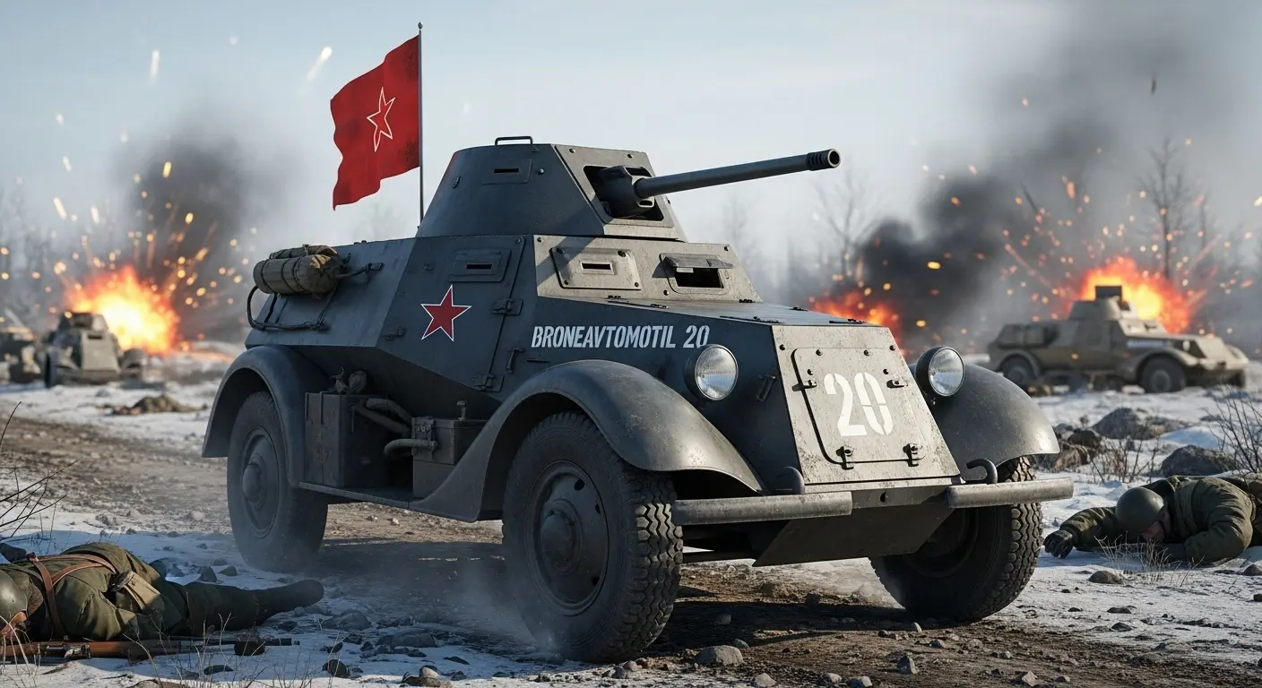 Broneavtomobil 20 war