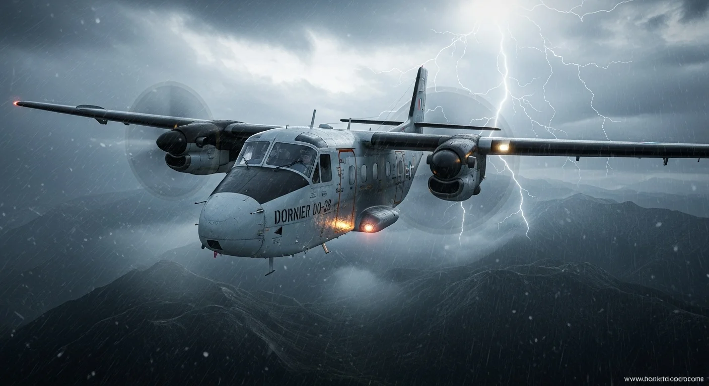 Dornier Do-28 storm