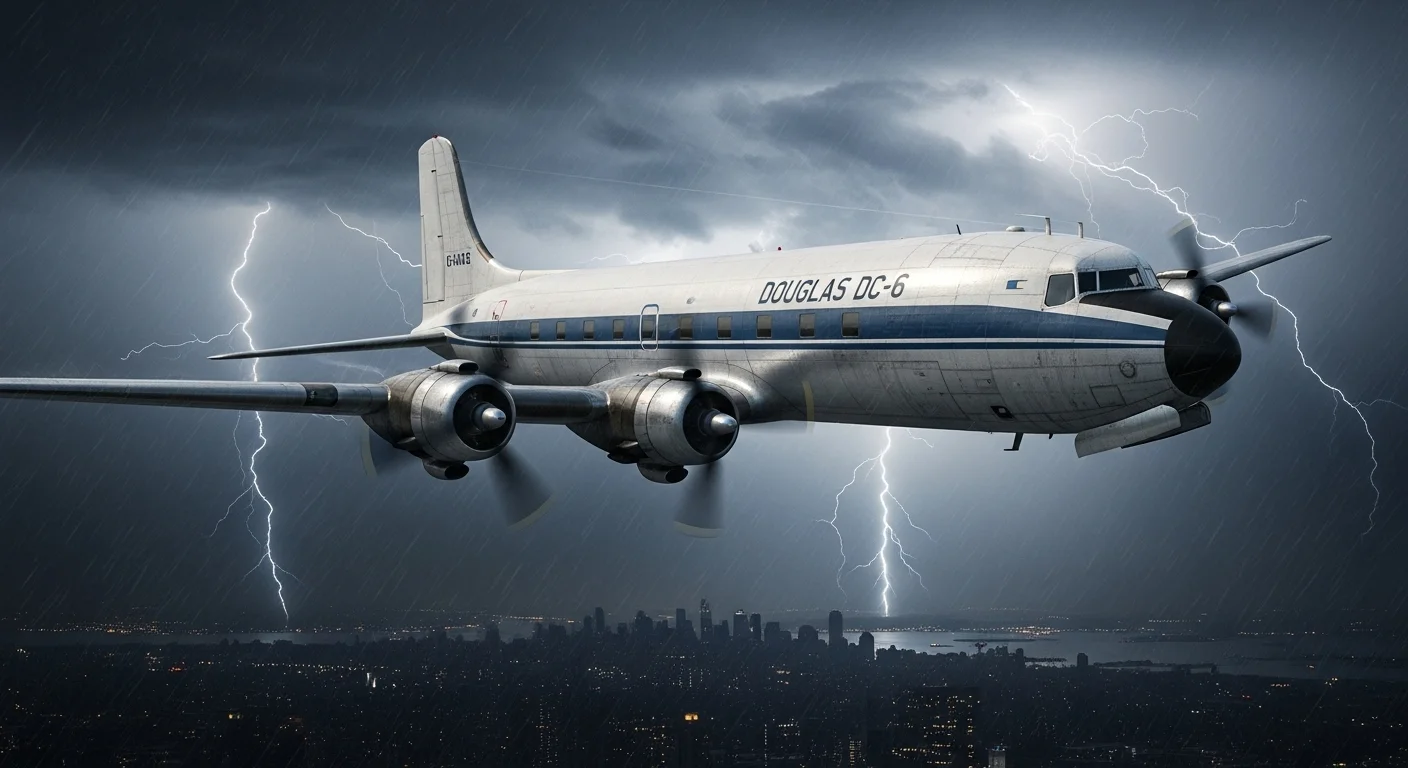 Douglas VC-118 sky