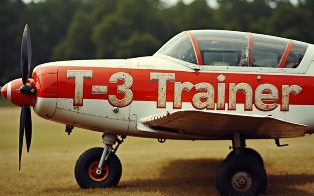 Fuji T-3 Trainer old