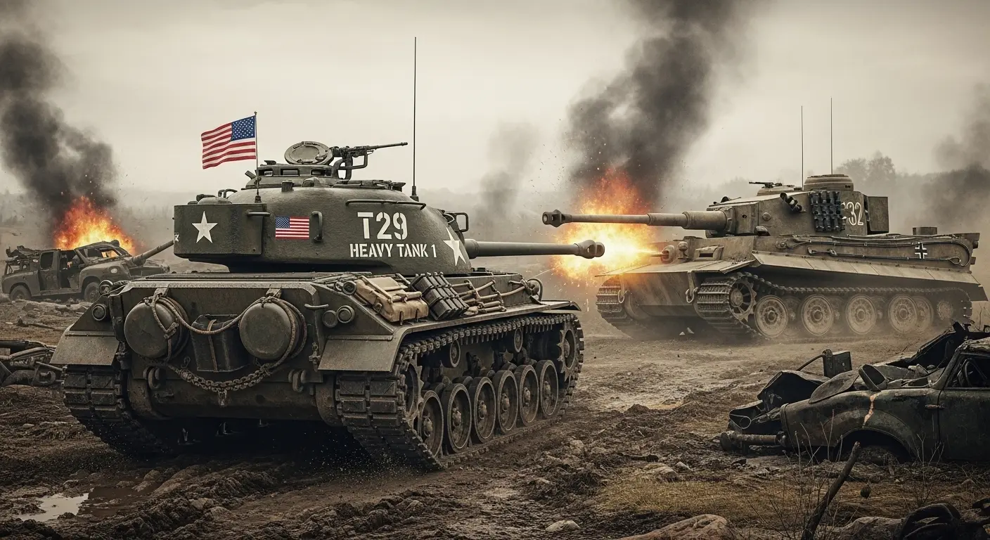 T29 Heavy Tank war