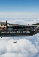 de Havilland Canada DHC-4 Caribou sky