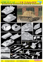 leFH18/40/2 (sf) auf G.W. Pz.Kpfw.III/IV - DML 6710