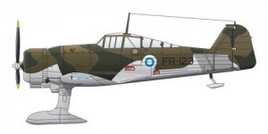 Фокер Д.ХХІ 4. Саря следвоенна служба - CMK SH72189
