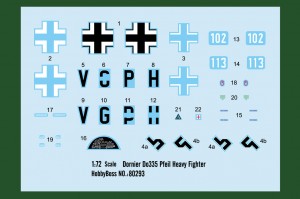 Dornier Do335 Pfeil Heavy Fighter - HOBBY BOSS 80293