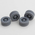 Ruedas de carro para flak alemán - ARMORSCALE B35-078