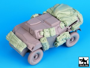 Humber Scout Car Mk I conjunto de acessórios - Black Dog T35069